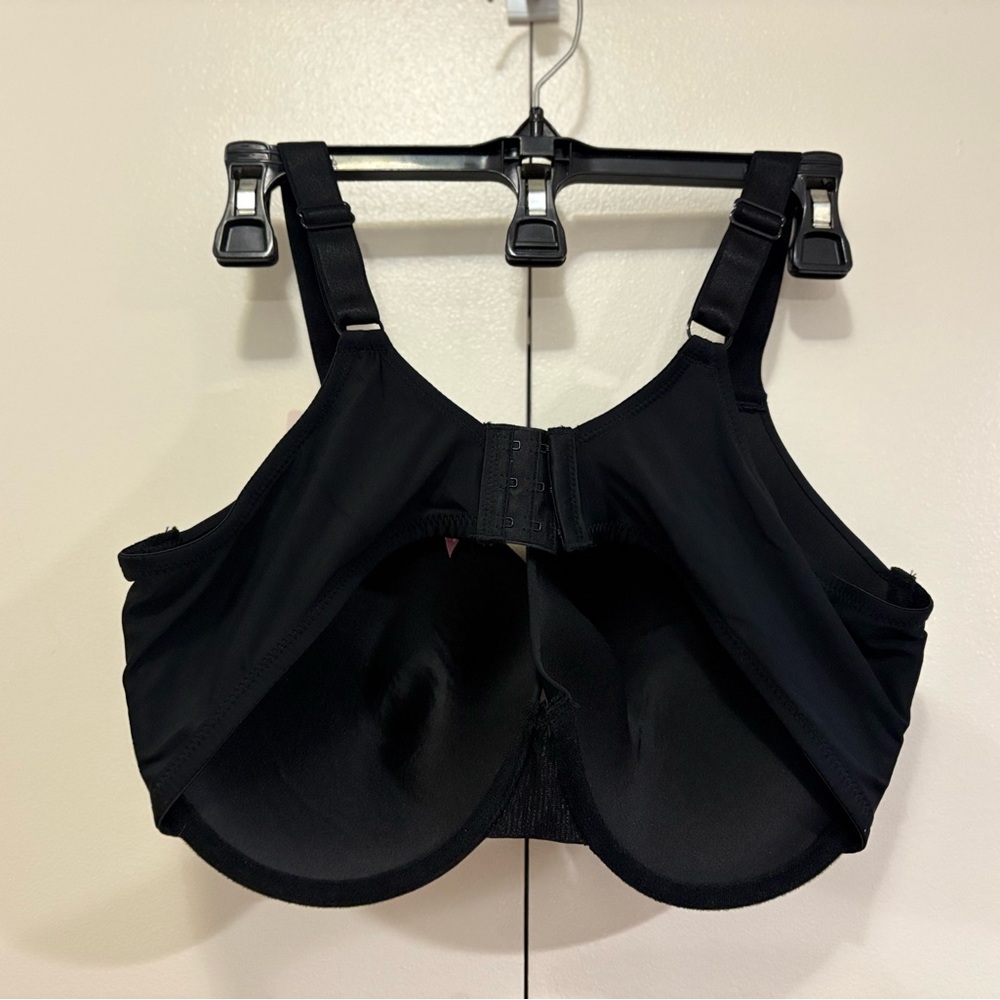 Secret Treasures Black Full Coverage Bra Adjustable Comfort - Picture 4 of 5